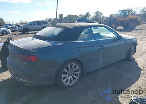 2018 Audi A5 2.0T Premium из США, поврежденный, VIN WAUYNGF53JN004321